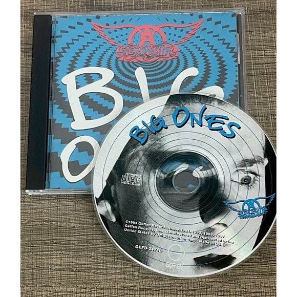 Aerosmith "Big Ones" CD Album 1994 Geffen Records Hits Collection - Picture 1 of 9